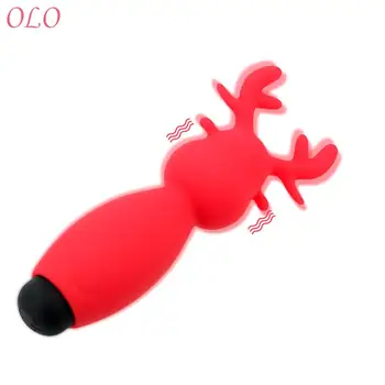 Mini-Hjort Vibrator Kvindelige Onani Erotiske Massager Klitoris Stimulator sexlegetøj til Kvinder, sexlegetøj