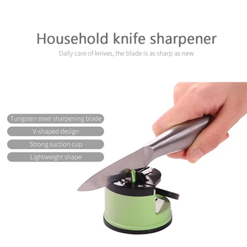 Mini Kniv Sharpeners Saks Grinder Sikker Kok Pad Køkken Sugekop Slien Gadget Værktøjer, Køkkengrej Tilbehør