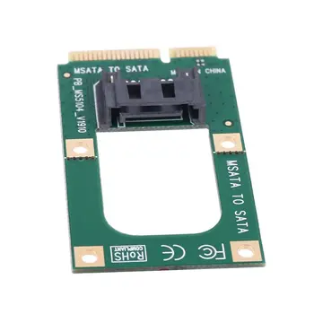 Mini SATA til SATA-Card Converter fra mSATA-TIL 7-Pin SATA Udvidelse Adapter SSD