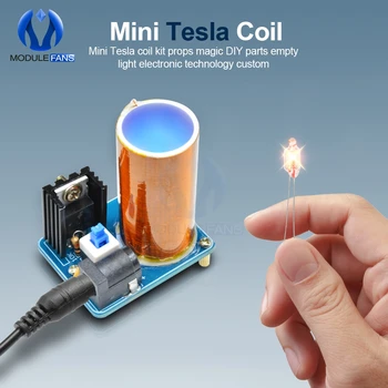 Mini Tesla Coil Diy Kit Elektronik BD243 Mini Tesla Coil Kit Diy Kit Elektronik Modul