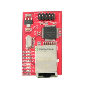 Mini W5100 LAN Ethernet-Netværk Protection Board Modul til Arduino R3 W5100 3.3 V-Kompatibel for Arduino Ethernet UNO Mega 2560