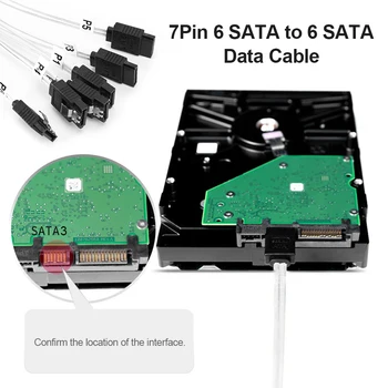 Minisas USB-SATA-Kablet til SATA 4/6-Adapter, Computer, Kabler, Stik Støtte SSD HDD Harddisk til 4SATA 6SATA