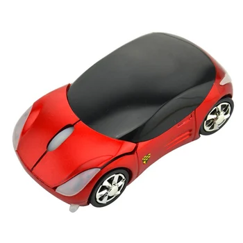 Mode Super Luksus Bil Formet Spil Mus På 2,4 Ghz Trådløs Optisk Mus til bærbare PC, Bærbare