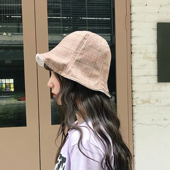 Mode Trykt Bucket Hat Elegant Dobbelt-Sidet Til Mænd, Kvinder Causual Iført Visir Rejse Folde Bucket Hat Til Unisex