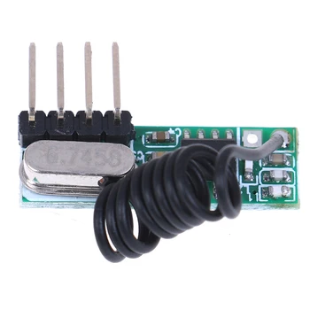 Modtageren Kit Og Trådløse RF-Sender Modul 2.0 V - 5,5 V 433MHZ Wireless Til Arduino Raspberry Pi /ARM/MCU WL DIY Kit 433Mhz