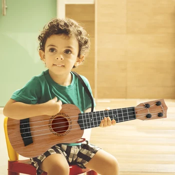 Musikinstrumenter Ukulele Træ-Ukulele Nybegynder Akustisk Instrument Børns Legetøj Ukulele, Guitar musikinstrument Starter