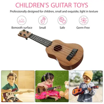 Musikinstrumenter Ukulele Træ-Ukulele Nybegynder Akustisk Instrument Børns Legetøj Ukulele, Guitar musikinstrument Starter