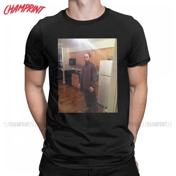 Mænd T-Shirt Robert Pattinson Stående Meme Sjove Pure Cotton T-Shirt Kort Ærme Rob T-Shirt Med Rund Krave Tøj Sommer