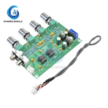 NE5532 Stereo Pre-amp-Forstærker Tonen Bord Audio 4 Kanaler Dobbelt AC 12-24V HIFI-Forstærker Modul til Telefon Højttaler