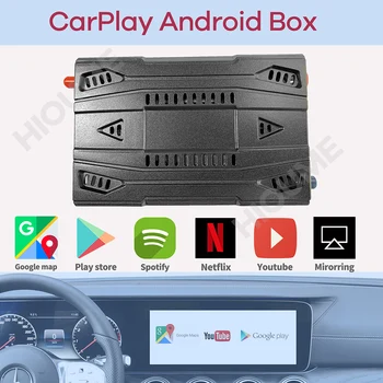 NY Android 9.0 System Trådløse CarPlay AI MAX Android Auto Spejling for Fiat, Ford, Chevrolet GMC Dodge Jeep Land Rover, Jaguar