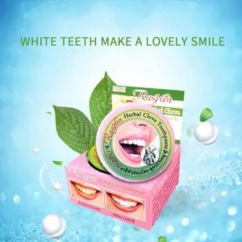 Natural Herbal Fed Thailand Tandpasta Tooth Hvidtning Tandpasta Tandpasta Antibakteriel Tandpasta Mint, Oral Ren Pleje