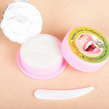 Natural Herbal Fed Thailand Tandpasta Tooth Hvidtning Tandpasta Tandpasta Antibakteriel Tandpasta Mint, Oral Ren Pleje