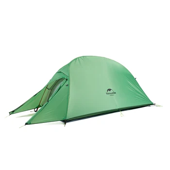 Naturehike CloudUp 1 20D/210T Stof Ultralet Telt Til 1 Person Udendørs Camping Vandring Med Mat Holde sig Varm Telt NH18T010-T