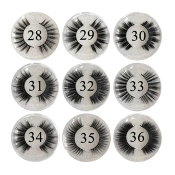 Naturlige Øjenvipper 3D-Mink-Vipper, Medium Længde Bløde Falske Vipper Udvidelse Engros Fuld Strip Eyelash Girlglee Makeup