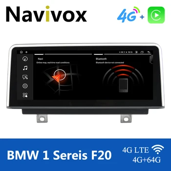 Navivox BMW 1-Serie F20 Android-2 Serien F22 Car Multimedia-Afspiller 4+64G Trådløse Carplay 4G LTE Wifi GPS-IPS 2011-2017 NBT