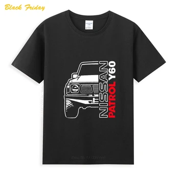 Nissan Patrol Y60 T-SHIRT Tøj Populære T-Shirt Crewneck Bomuld t-Shirts Sjove Tees Bomuld, Toppe, T-Shirt