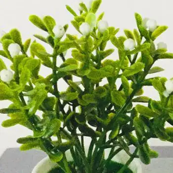 Ny Kunstig Potteplante Bonsai Grøn Lille Træ, Planter Falske Blomster, Potteplanter Pynt Til Hjemmet, Haven Indretning Festen Hotel Indretning