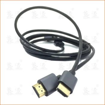Ny M/M Aluminium legering HDMI-kompatibel til HDMI 2k*4k 2.0 Slank HDMI-Kabel til TV, værdiboks til Bærbar Projektor, PS3, PS4 Kabel-0,5 m 1m 1,5 m 3m