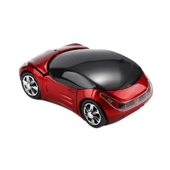 Ny Mode Bil Figur 2.4 GHz 1600DPI Wireless Gaming Mouse Mus USB-Modtager Gamer Mus 3 Nøgler Til PC Laptop, Desktop
