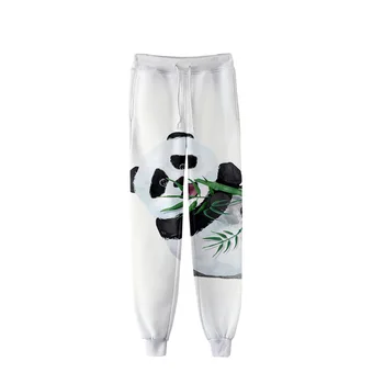 Ny Sport Sved Bukser, Straight Bukser Dyr Panda 3d Printet Sweatpants Jogging Lange Kvinder, Mænd/Kvinder, Bukser