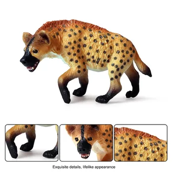 Nye Børns Uddannelsesmæssige Kognitive Legetøj Simulering Wild Animal Model Ny Lynx Katte Plastik Pynt Action Figurer Kids Gave