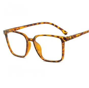 Nye Designer briller ramme Kvinde/Mænd Briller Optisk PC Rammer Rektangel Briller Ramme Klar linse Eyeware Black Blue Eye Glas