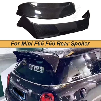 Nye F55 F56 AG-Stil, Full Carbon Fiber Black Blank Færdig For Mini-F55 F56 Bageste Tag Wing Spoiler Læbe Racing Trim Body Kit