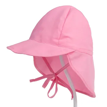 Nye Fashion Caps Børn Bucket Hat Kids Unisex Stranden UV-Beskyttelse Udendørs Afgørende Solen Cap Baby Drenge Piger Casual Hatte