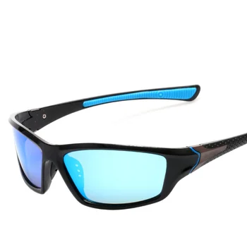 Nye Mat Sort Ramme Polariserede Solbriller Mænd/Kvinder UV-Beskyttelse Sports Goggles Sol Briller Spejl Anti Glare Briller Mandlige
