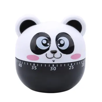 Nye Nyttige Høj Kvalitet Krystal Mekanisk 60 Minutters Panda Timer Der Kræves Ingen Batterier Køkken Værktøj Gave