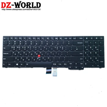 Nye/orig koreanske Baggrundsbelyst Tastatur til Lenovo Thinkpad E560P 20G5 Laptop Baggrundslys Teclado 00UR660 00UR623 SN20K12693