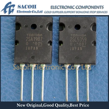 Nye originale 5Pairs(10STK)/Masse 2SA1987 A1987 + 2SC5359 C5359 TIL-3PL 15A 230V NPN + PNP Power Lyd Forstærkning Transistor