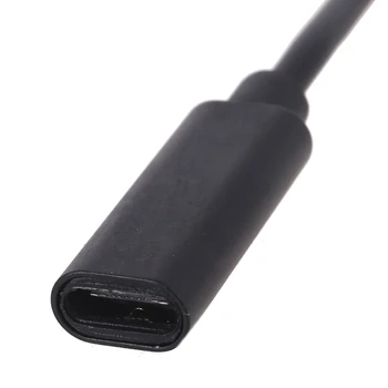 Nylon/Plast Overflade Tilslut USB-C Opladning Kabel Kompatibel med Micro soft 5 Surface Pro 7/6/5/4/3 Bærbar