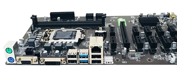 Nyt B250 Minedrift Bundkort 12 GPU Bitcoin Crypto Etherum Minedrift B250-BTC DDR4 LGA 1151 Bundkort
