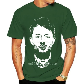 Nyt Mærke T-Shirt Mænd 2021 Mode Rund Hals Thom Yorke Radiohead Mænd T-shirt Europæiske Størrelse ChartSummer T-Shirt
