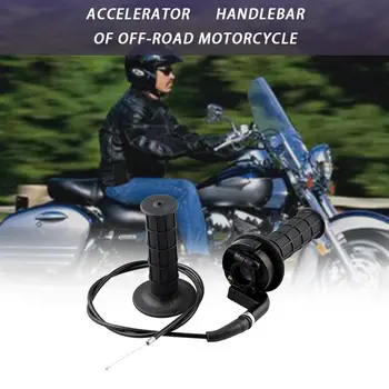 Nyt Off-Road Motorcykel Gas Skifte 7/8 Universal 110-250Cc Med Gas Linje Acceleration Hånd Greb