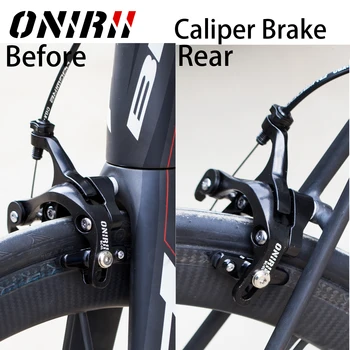 ONIRII Cykel Cykel Bremse Caliper Rim Og Falsning Aluminium Calipe Dual Pivot Foran Bageste Bremsekalibre vs 105 5800 R7000 R8000