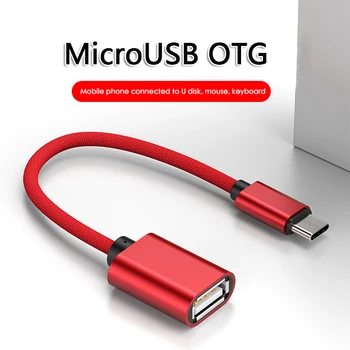 OTG Adaptere Micro USB-Micro-USB-Kabel Mandlige Vært For Kvindelige USB-OTG Kabel Ledning Adapter Android Fanen telefon Telefon Adaptere