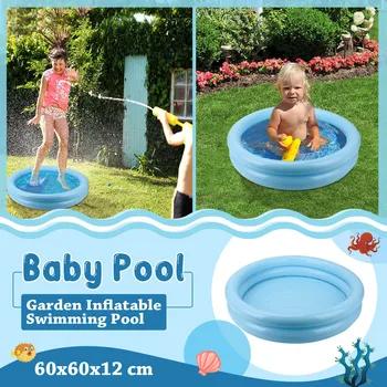 Oppustelige Baby Swimmingpool Bærbare Oppustelige Børn Pumpe Pool Vand Spil Badning Karbad Baby Kid Hjem Udendørs Swimmingpool