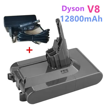 Oprindelige DysonV8 12800mAh 21.6 V Batteri til Dyson V8 Absolut /Bløde/Dyr Li-ion Støvsuger genopladeligt Batteri