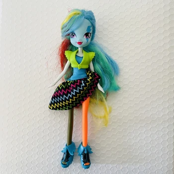 Oprindelige hest pige dukke EGDoll Piger Dukker Twilight sparkle Applejack Rainbow klassisk legetøj Bedste Gave til Pige animationsfilm toy