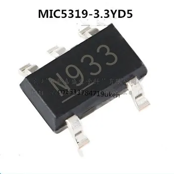 Original 20PCS/ MIC5319-3.3YD5 N933 3.3 V SOT23-5