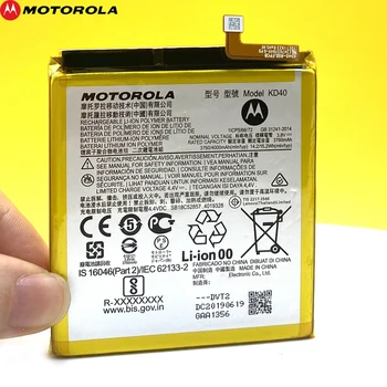 Original 4000mAh KD40 Batteri For Motorola Moto G8-Plus XT2019-1 XT2019-2 På Lager af Høj Kvalitet