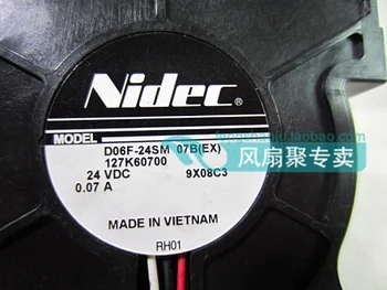 Original Nidec D06F-24SM 6CM 6025 24V0.07A 60 * 60 * 25MM centrifugal turbine ventilator...