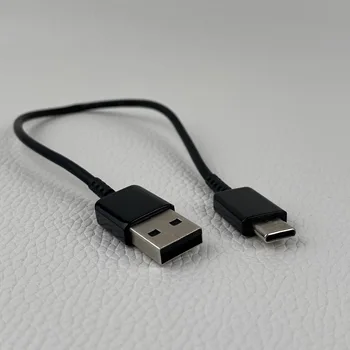 Original Samsung Black 25CM/1/1.5/2M /3M 2A USB Type C Travel Hurtig Opladning Kabel Til Galaxy A52 A32 W21Z Klip-Klap M30s A90