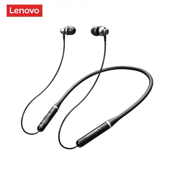 Originale Lenovo XE05 Bluetooth5.0 Trådløse Headset Vandtæt Sport Ørepropper med Noise Cancelling Mikrofon Magnetiske Neckband Hovedtelefoner