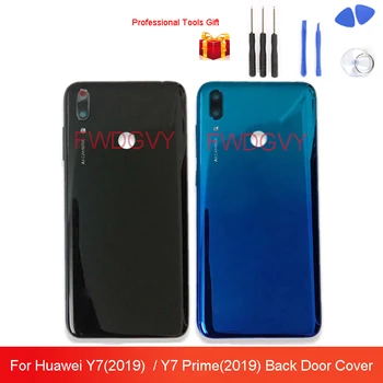 Originale Nye Batteri Cover For Huawei Y7 2019 Y7 Prime 2019 Bageste Boliger Beskyttende Døren Mobiltelefon Tilfælde Reservedele