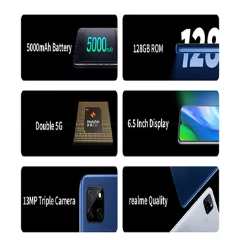 Originale Nye Zloiforex Q2i 5G smartphone, 4 kameraer 13.0 MP, fingeraftryk face ID, 6,5 tommer, 4 GB RAM, 128 GB ROM, 5000mAh