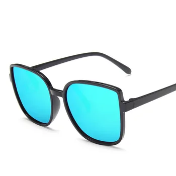 Overdimensionerede Solbriller Kvinder 2021 Mode-Cat Eye Solbriller Luksus Desinger Nuancer Til Mænd Vintage Briller Lunette, Oculos De Sol