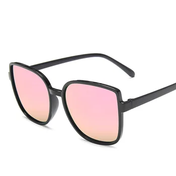 Overdimensionerede Solbriller Kvinder 2021 Mode-Cat Eye Solbriller Luksus Desinger Nuancer Til Mænd Vintage Briller Lunette, Oculos De Sol